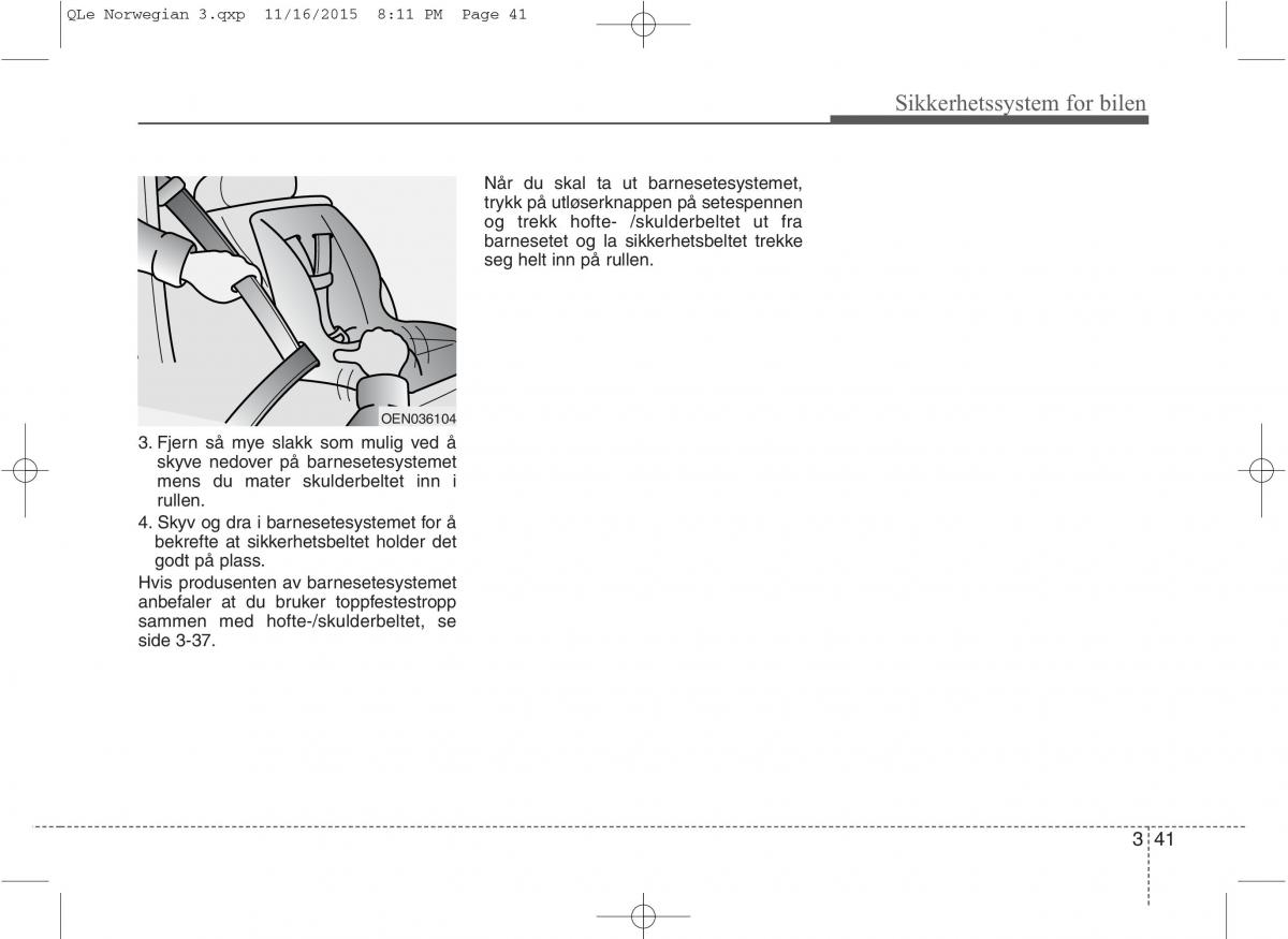 KIA Sportage IV bruksanvisningen / page 58