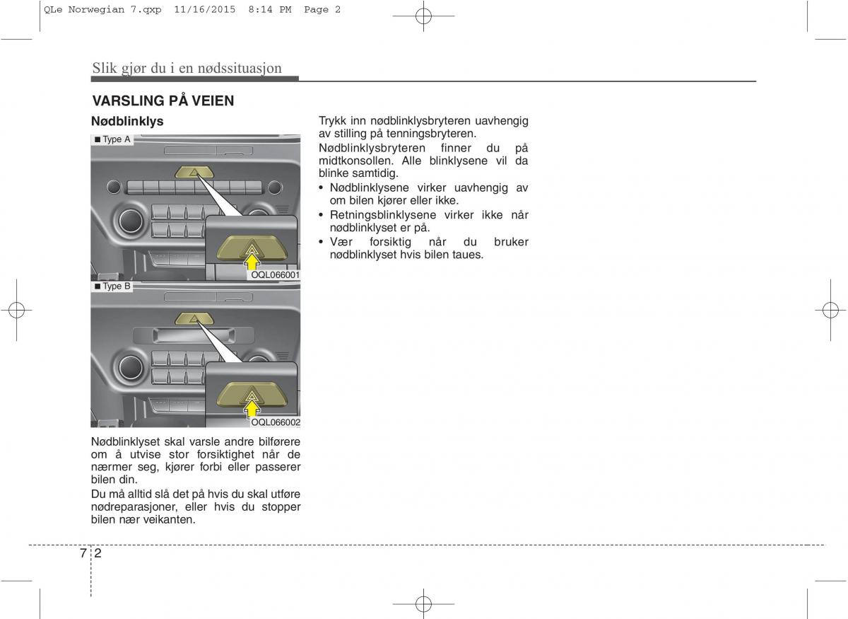 KIA Sportage IV bruksanvisningen / page 580