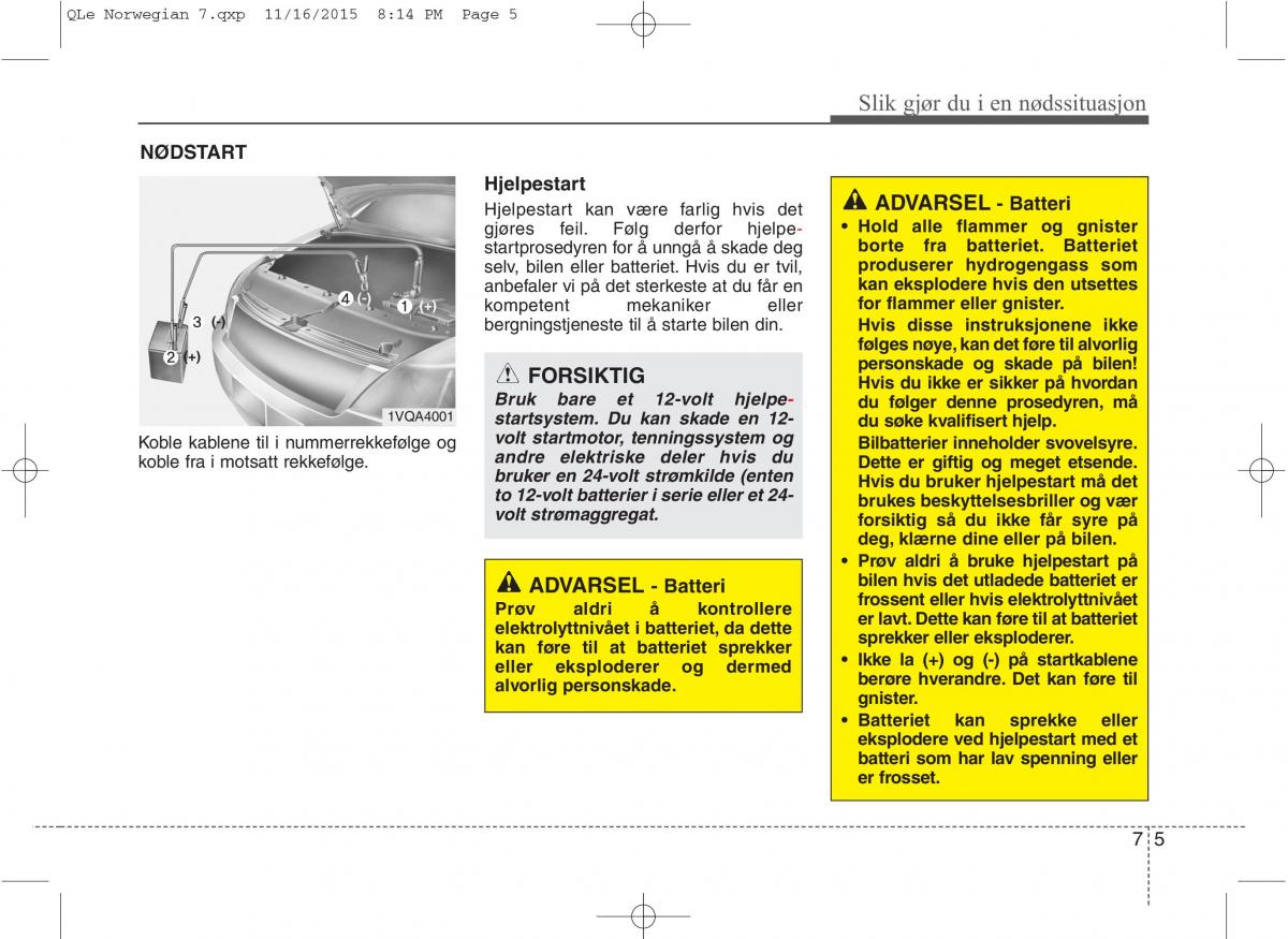 KIA Sportage IV bruksanvisningen / page 583