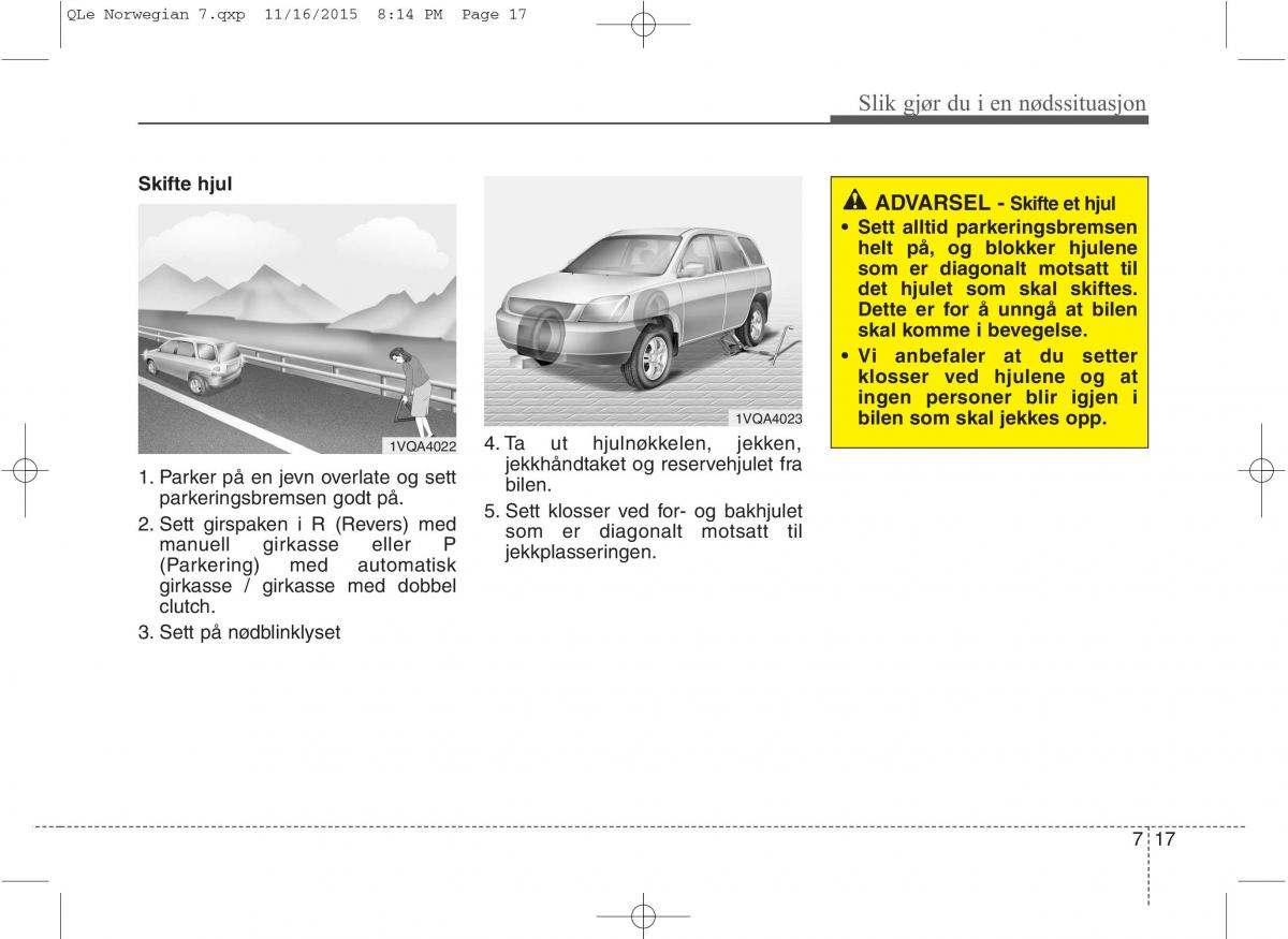 KIA Sportage IV bruksanvisningen / page 595