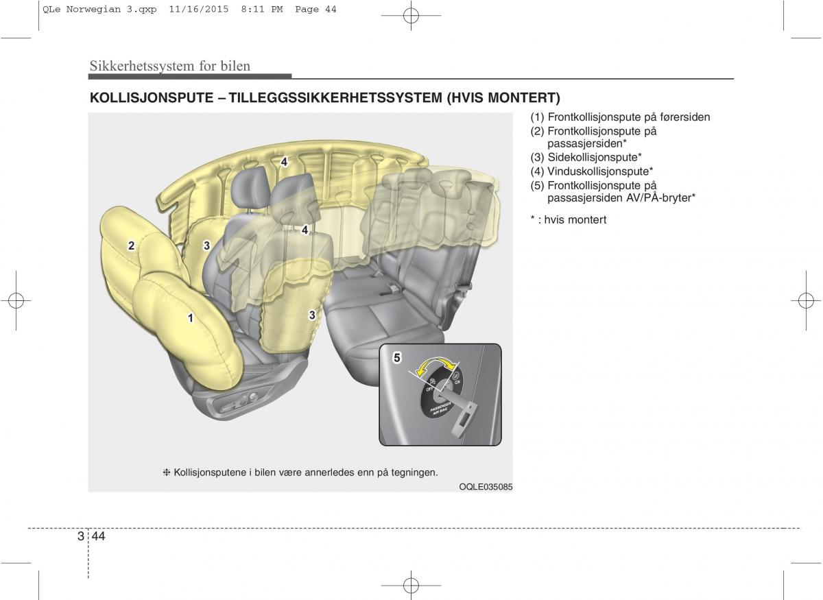 KIA Sportage IV bruksanvisningen / page 61