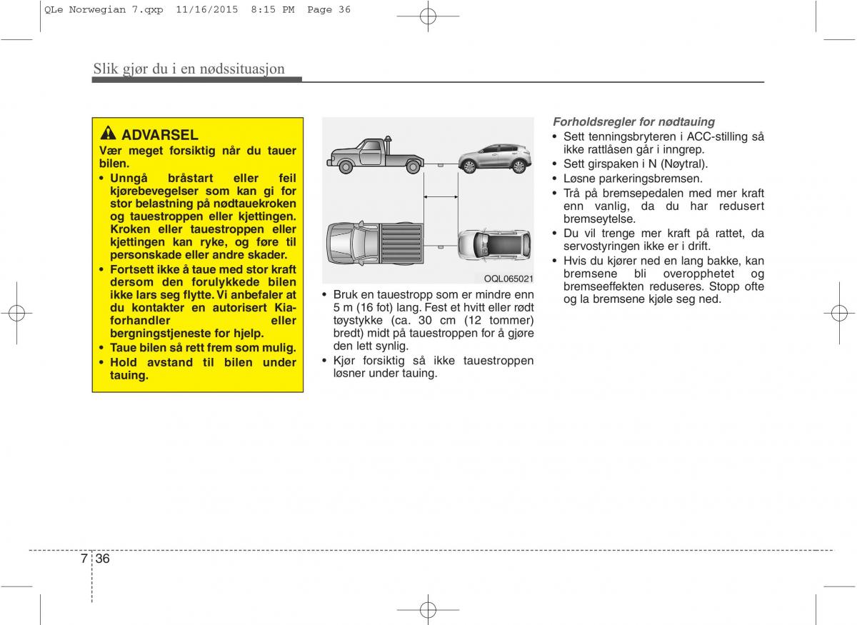 KIA Sportage IV bruksanvisningen / page 614