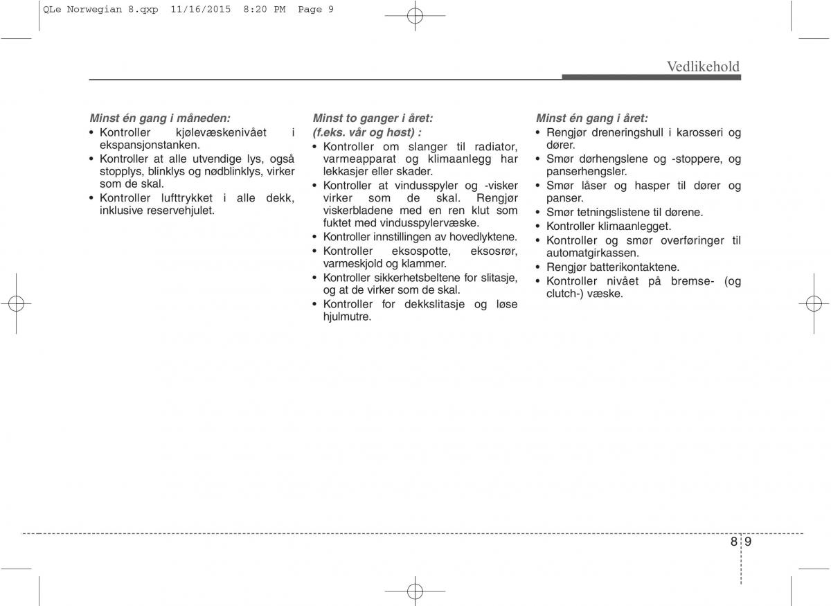 KIA Sportage IV bruksanvisningen / page 624