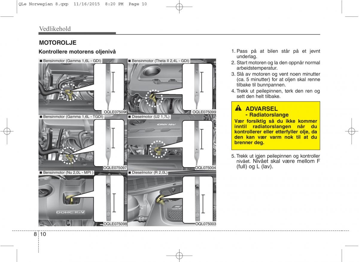 KIA Sportage IV bruksanvisningen / page 625