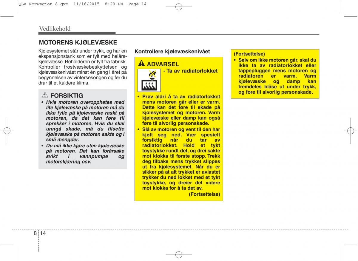 KIA Sportage IV bruksanvisningen / page 629