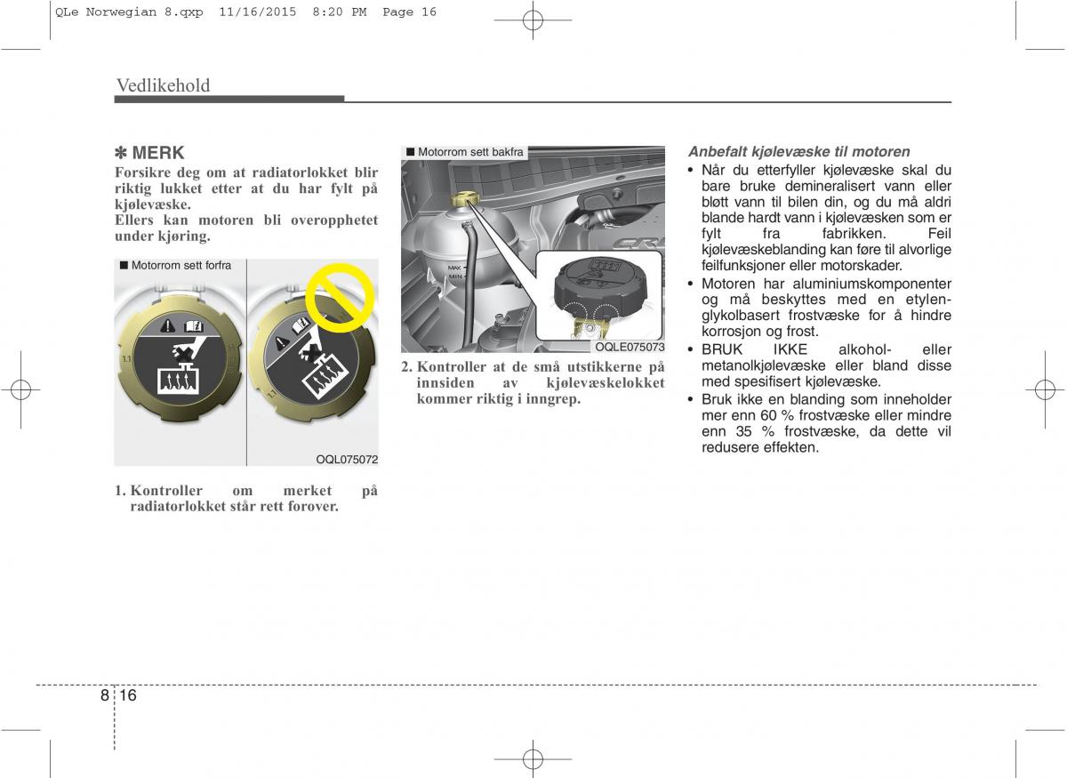 KIA Sportage IV bruksanvisningen / page 631