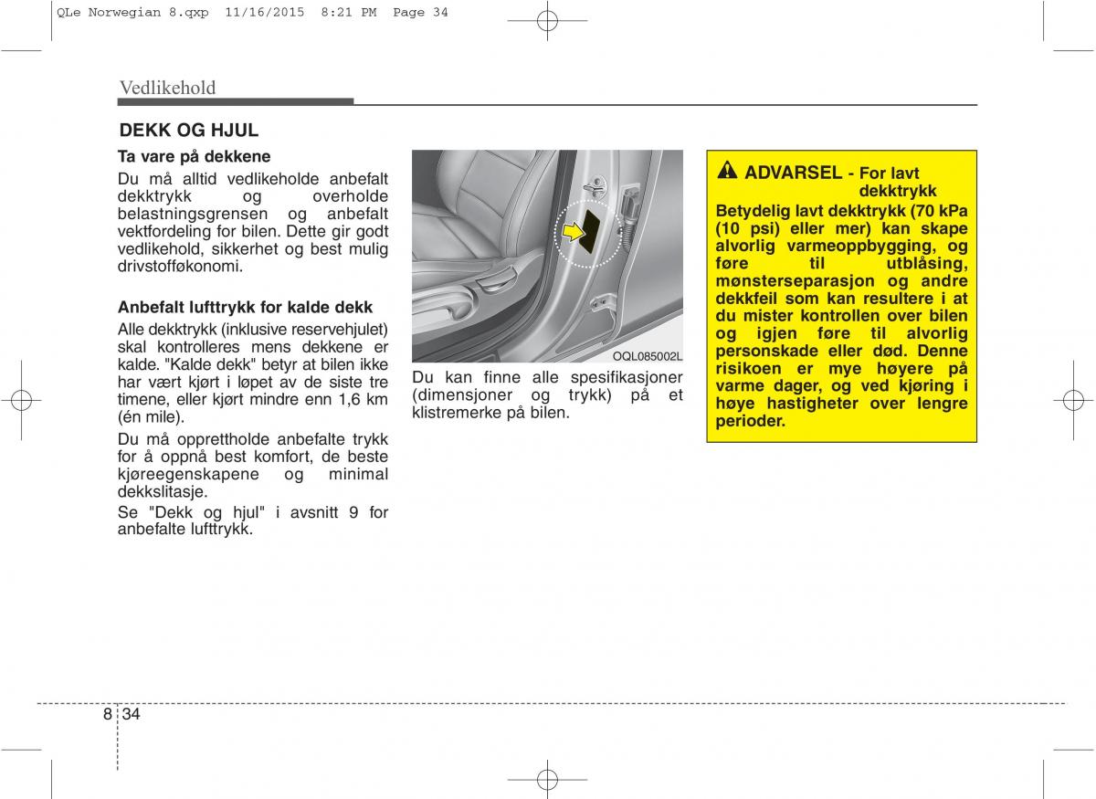 KIA Sportage IV bruksanvisningen / page 649