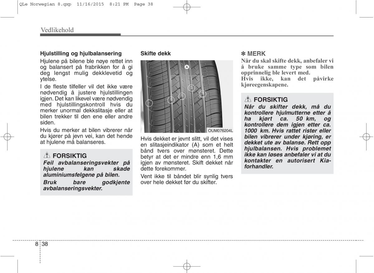 KIA Sportage IV bruksanvisningen / page 653