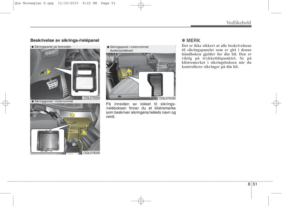 KIA Sportage IV bruksanvisningen / page 666