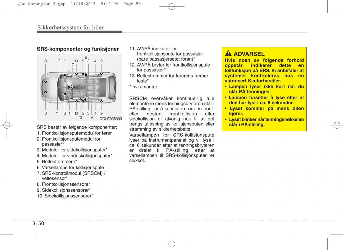 KIA Sportage IV bruksanvisningen / page 67