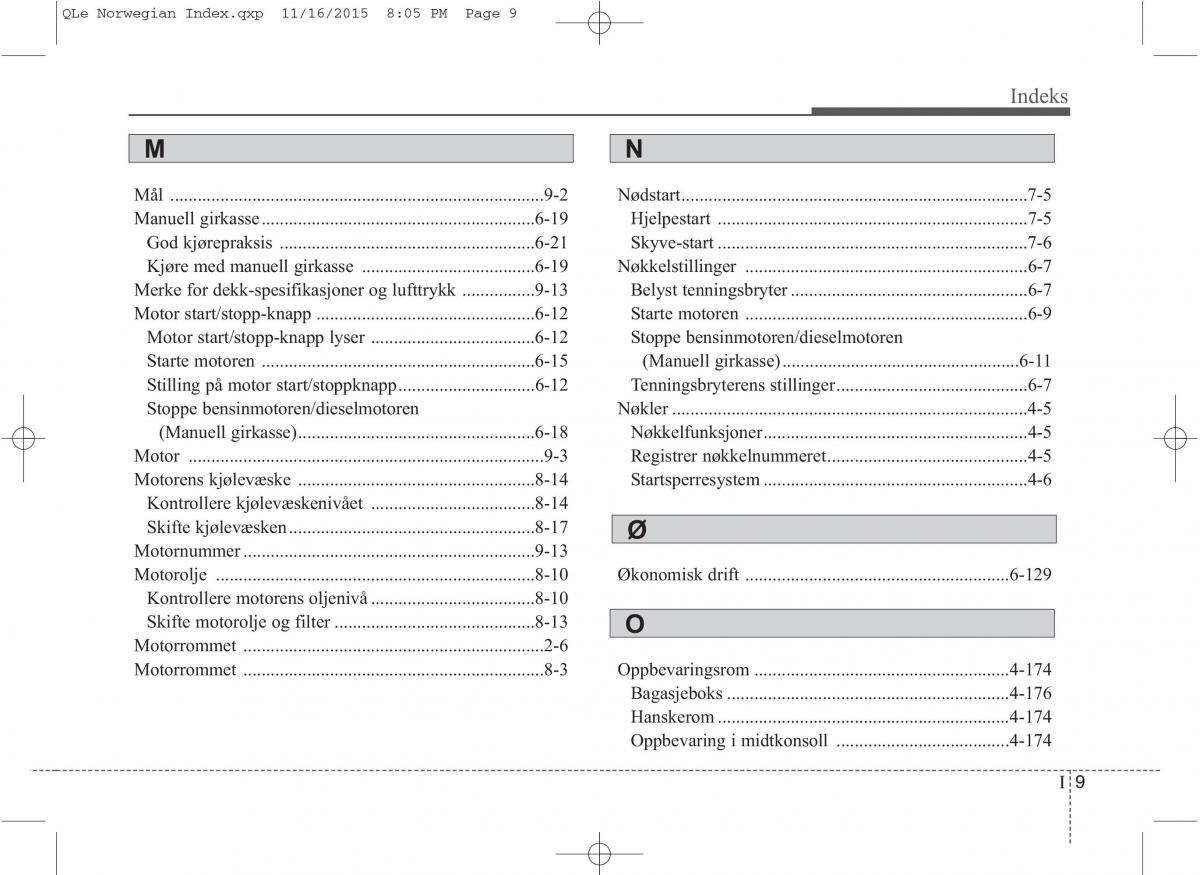 KIA Sportage IV bruksanvisningen / page 736