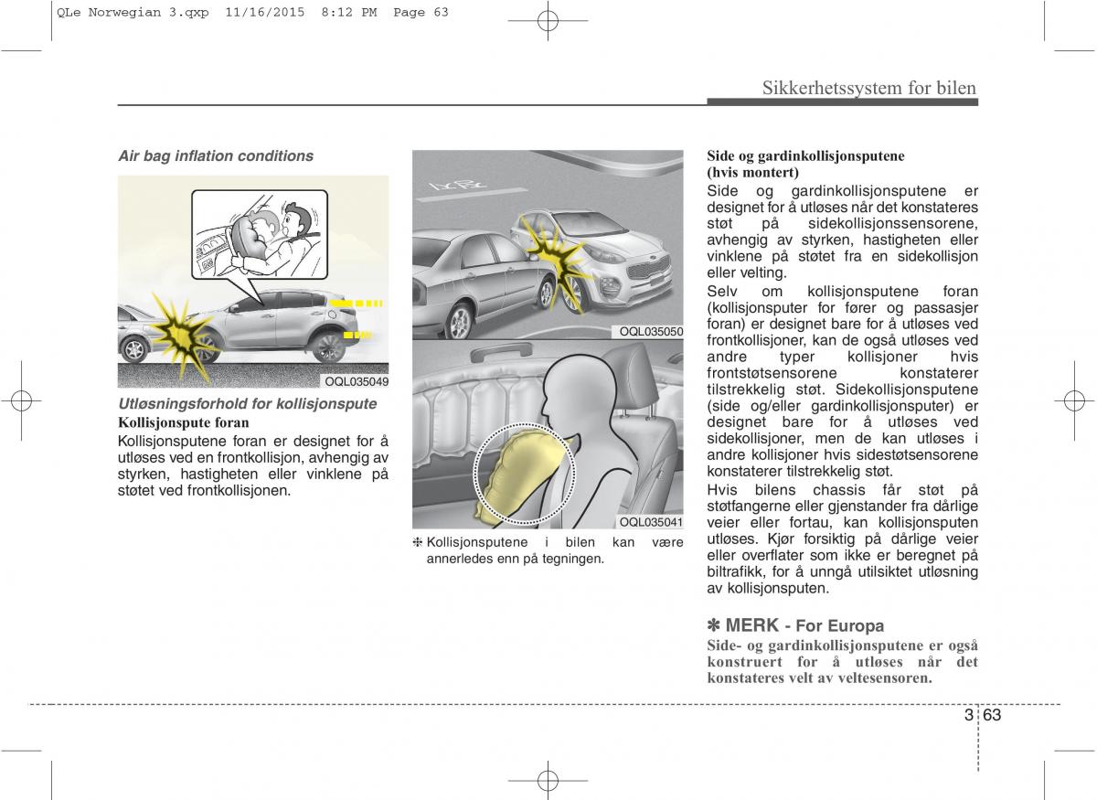 KIA Sportage IV bruksanvisningen / page 80