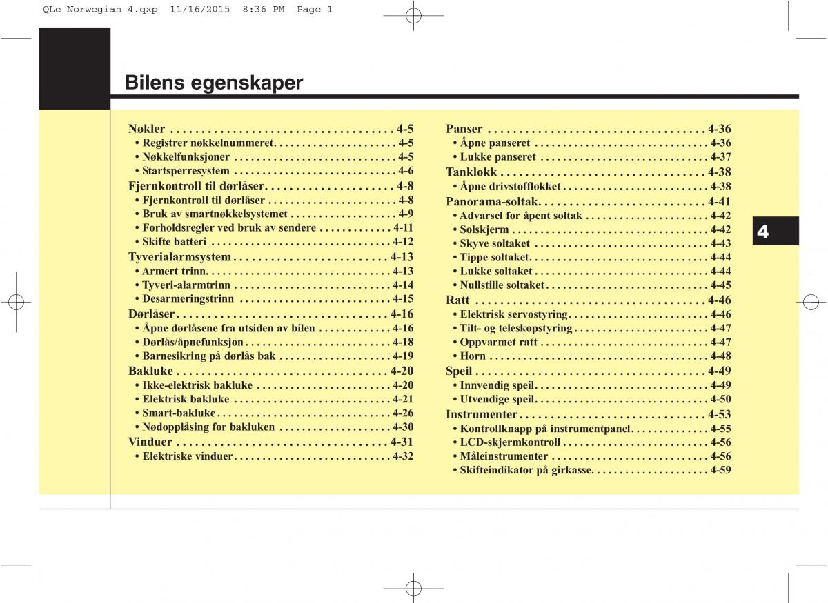 KIA Sportage IV bruksanvisningen / page 86