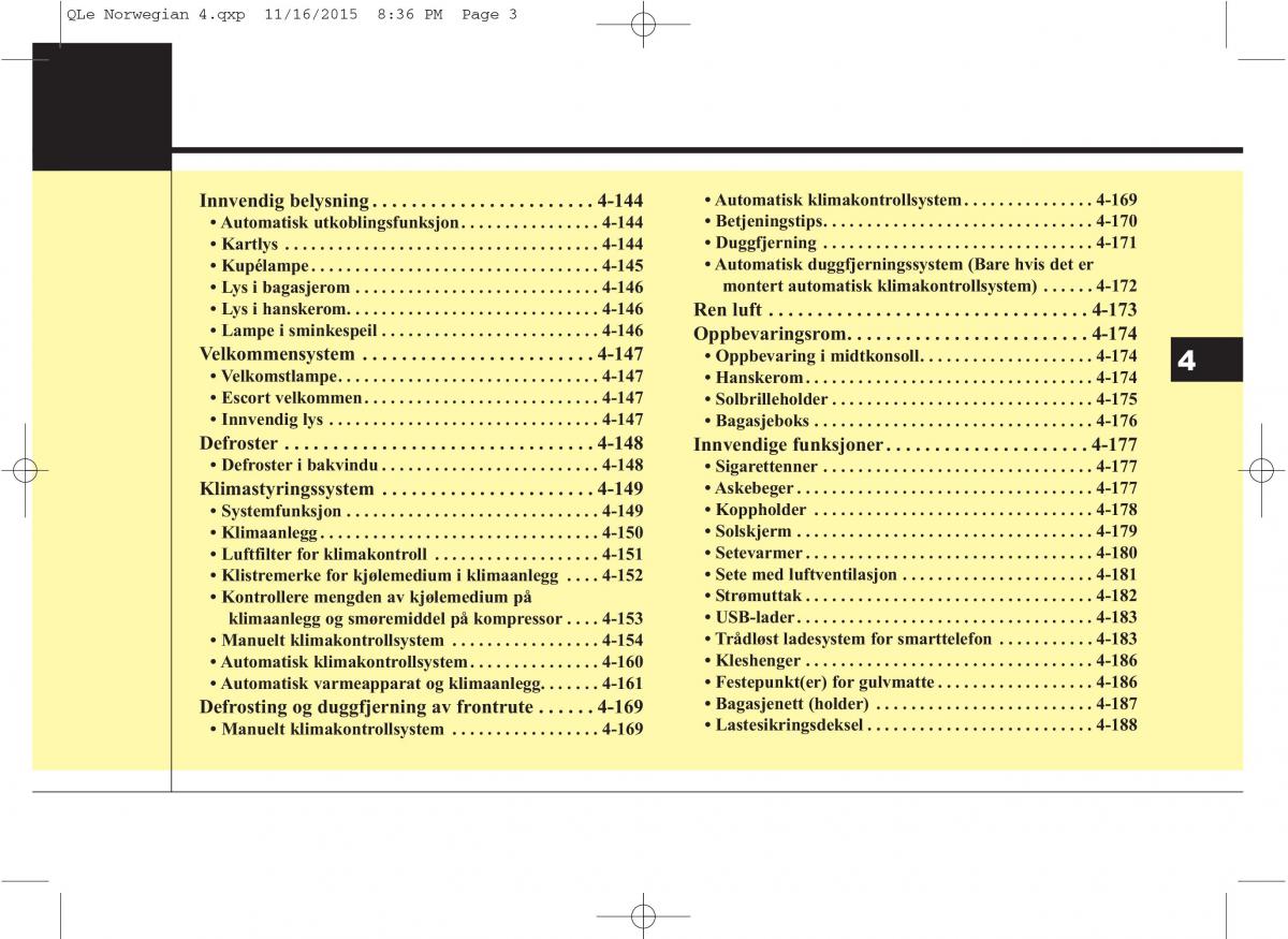 KIA Sportage IV bruksanvisningen / page 88