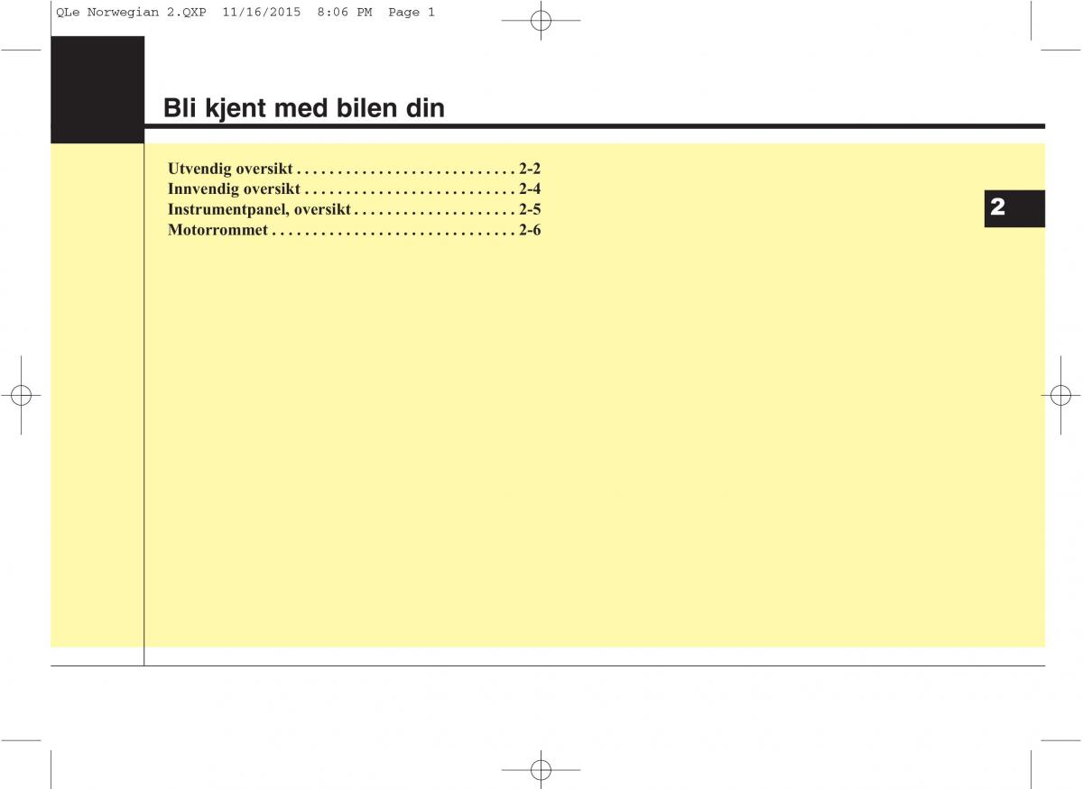 KIA Sportage IV bruksanvisningen / page 10