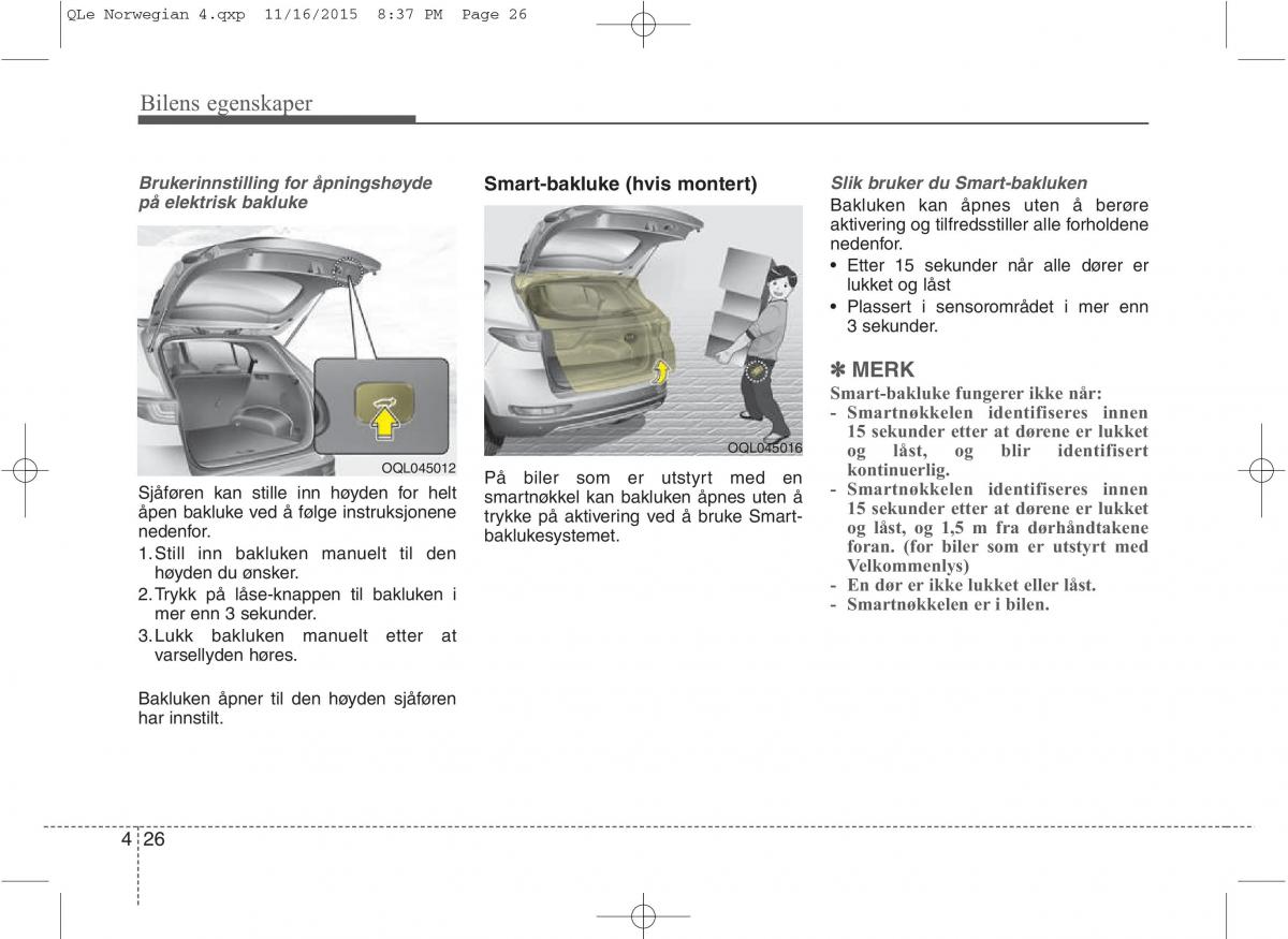 KIA Sportage IV bruksanvisningen / page 111