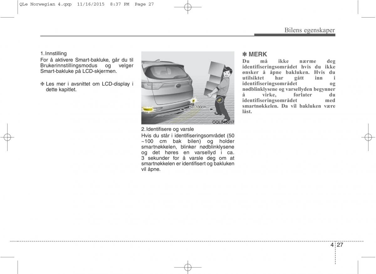 KIA Sportage IV bruksanvisningen / page 112