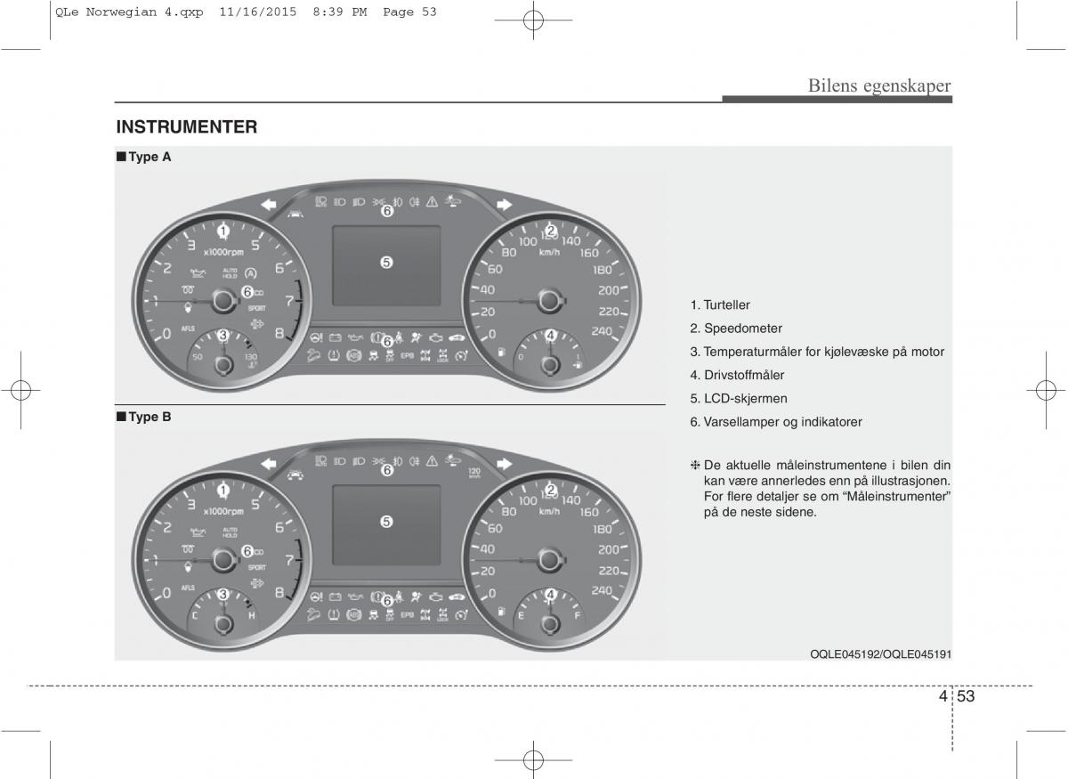 KIA Sportage IV bruksanvisningen / page 138