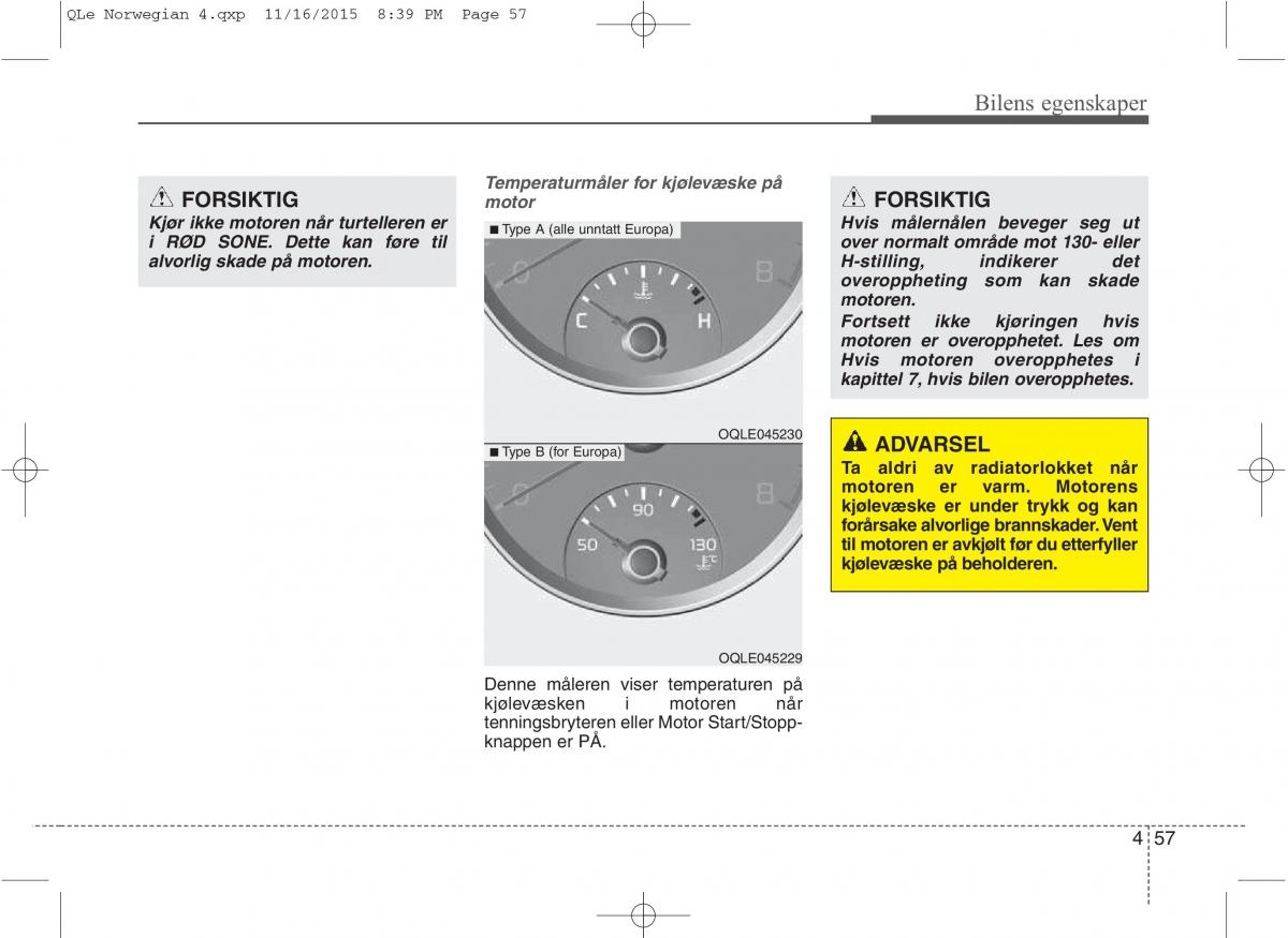 KIA Sportage IV bruksanvisningen / page 142