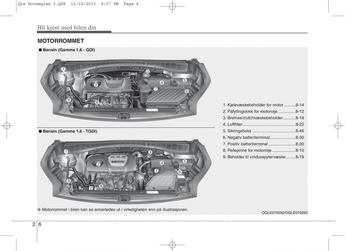 KIA Sportage IV bruksanvisningen / page 15