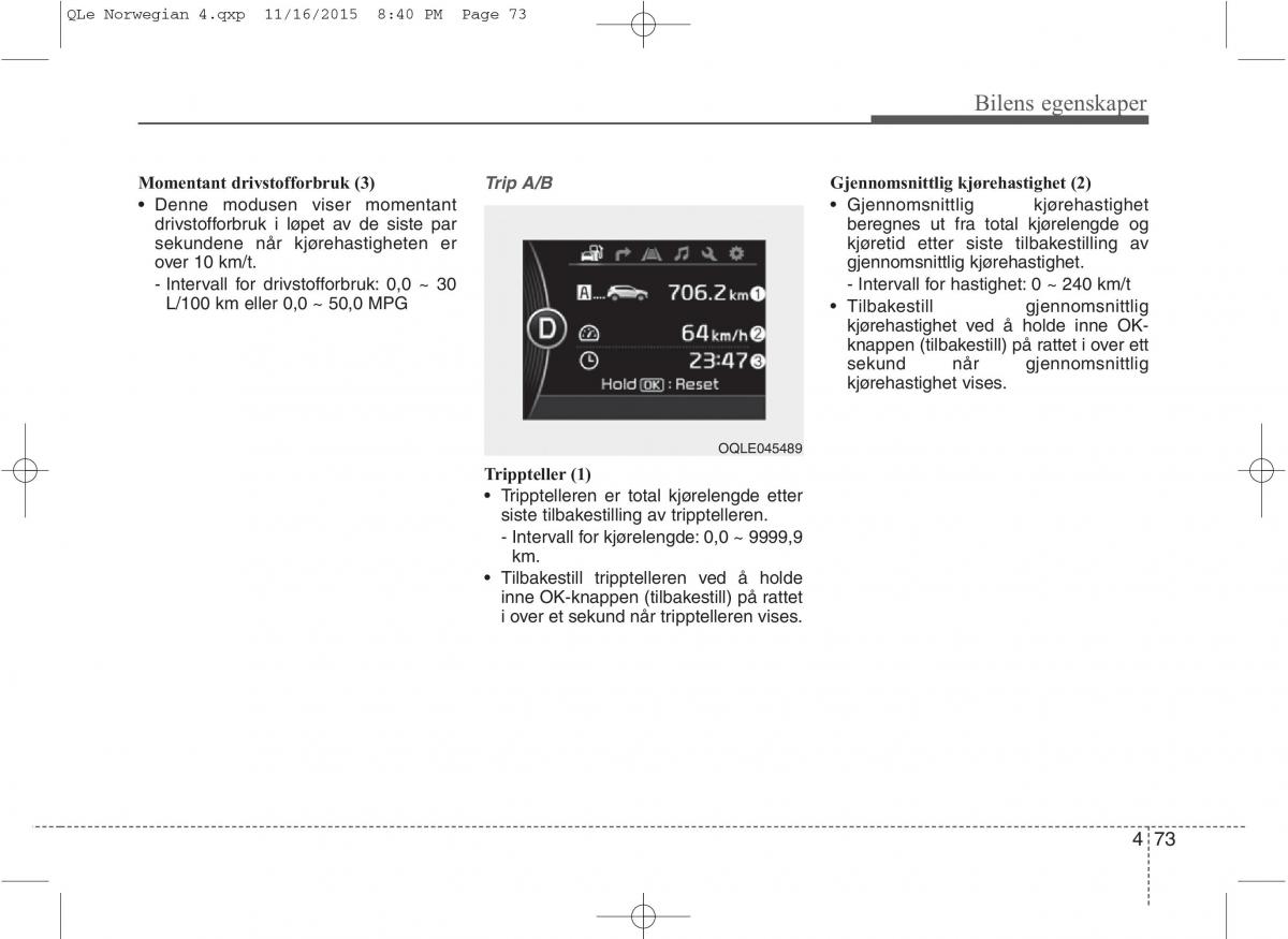 KIA Sportage IV bruksanvisningen / page 158