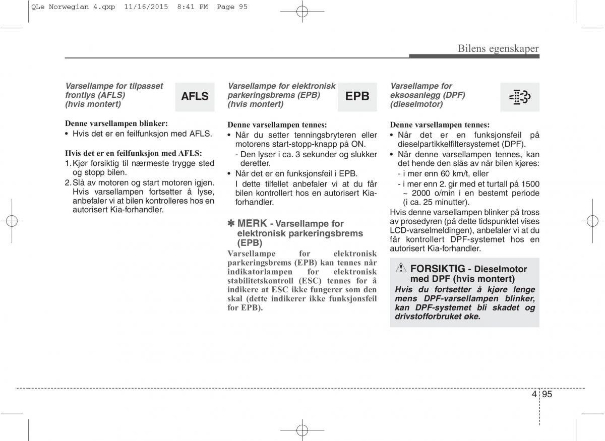 KIA Sportage IV bruksanvisningen / page 180