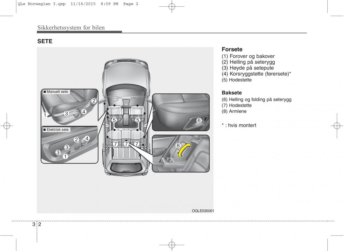 KIA Sportage IV bruksanvisningen / page 19