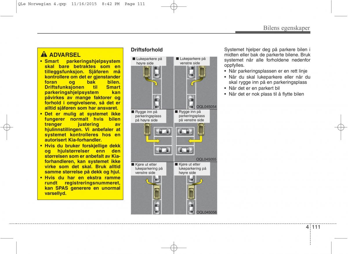 KIA Sportage IV bruksanvisningen / page 196