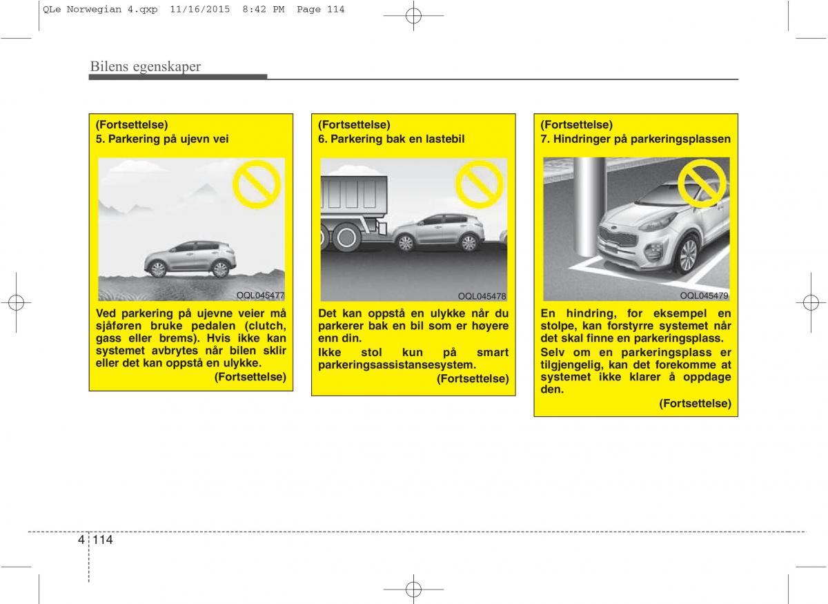 KIA Sportage IV bruksanvisningen / page 199