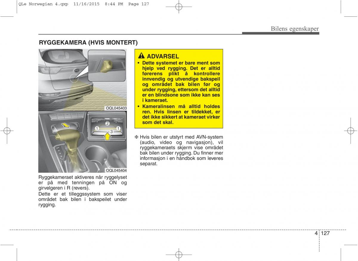 KIA Sportage IV bruksanvisningen / page 212