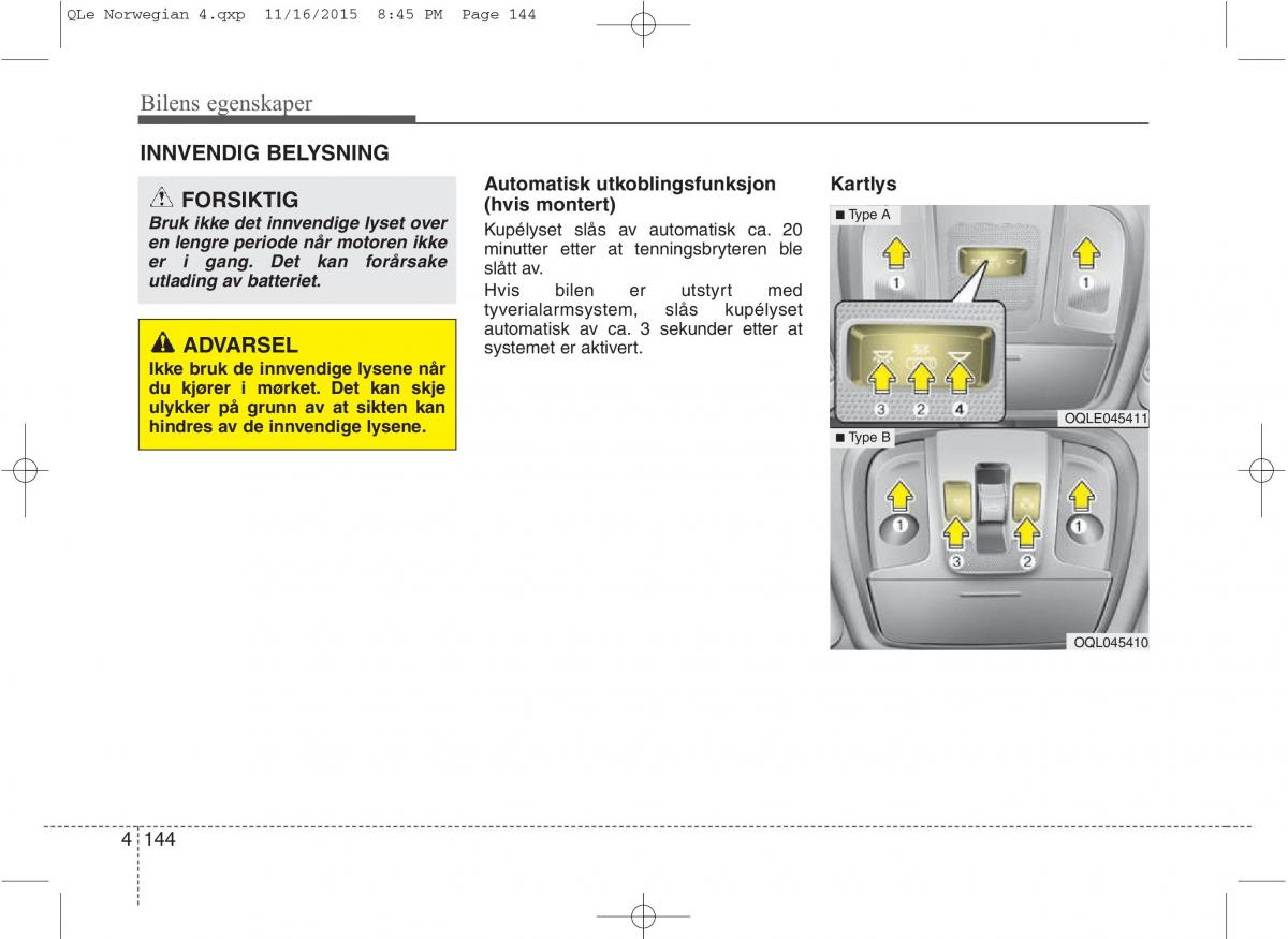 KIA Sportage IV bruksanvisningen / page 229