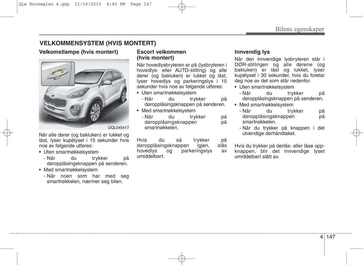 KIA Sportage IV bruksanvisningen / page 232