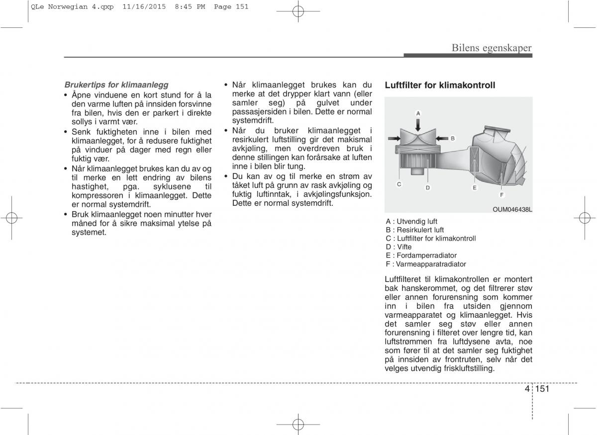 KIA Sportage IV bruksanvisningen / page 236