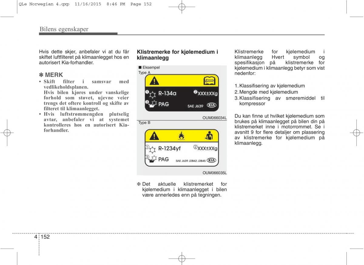 KIA Sportage IV bruksanvisningen / page 237