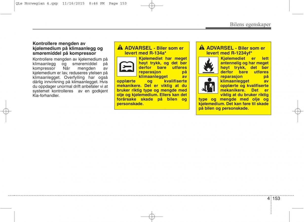 KIA Sportage IV bruksanvisningen / page 238