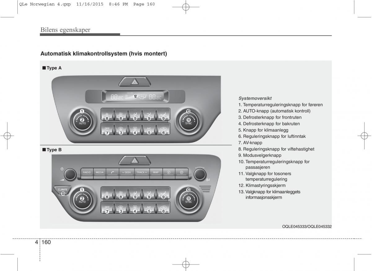 KIA Sportage IV bruksanvisningen / page 245