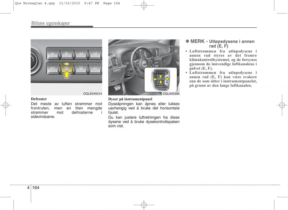 KIA Sportage IV bruksanvisningen / page 249