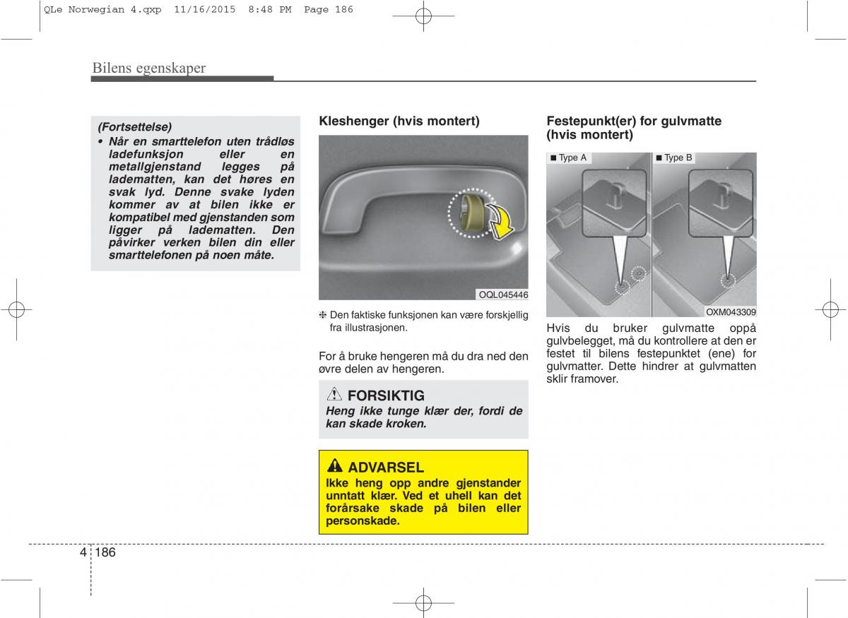 KIA Sportage IV bruksanvisningen / page 271