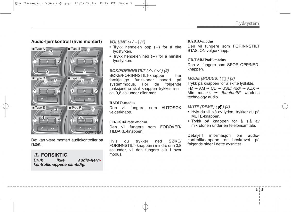 KIA Sportage IV bruksanvisningen / page 278