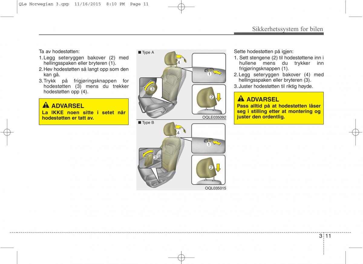 KIA Sportage IV bruksanvisningen / page 28