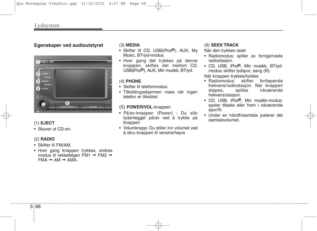 KIA Sportage IV bruksanvisningen / page 343