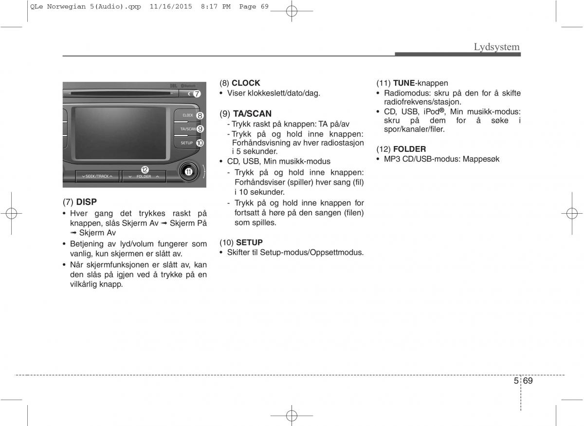 KIA Sportage IV bruksanvisningen / page 344