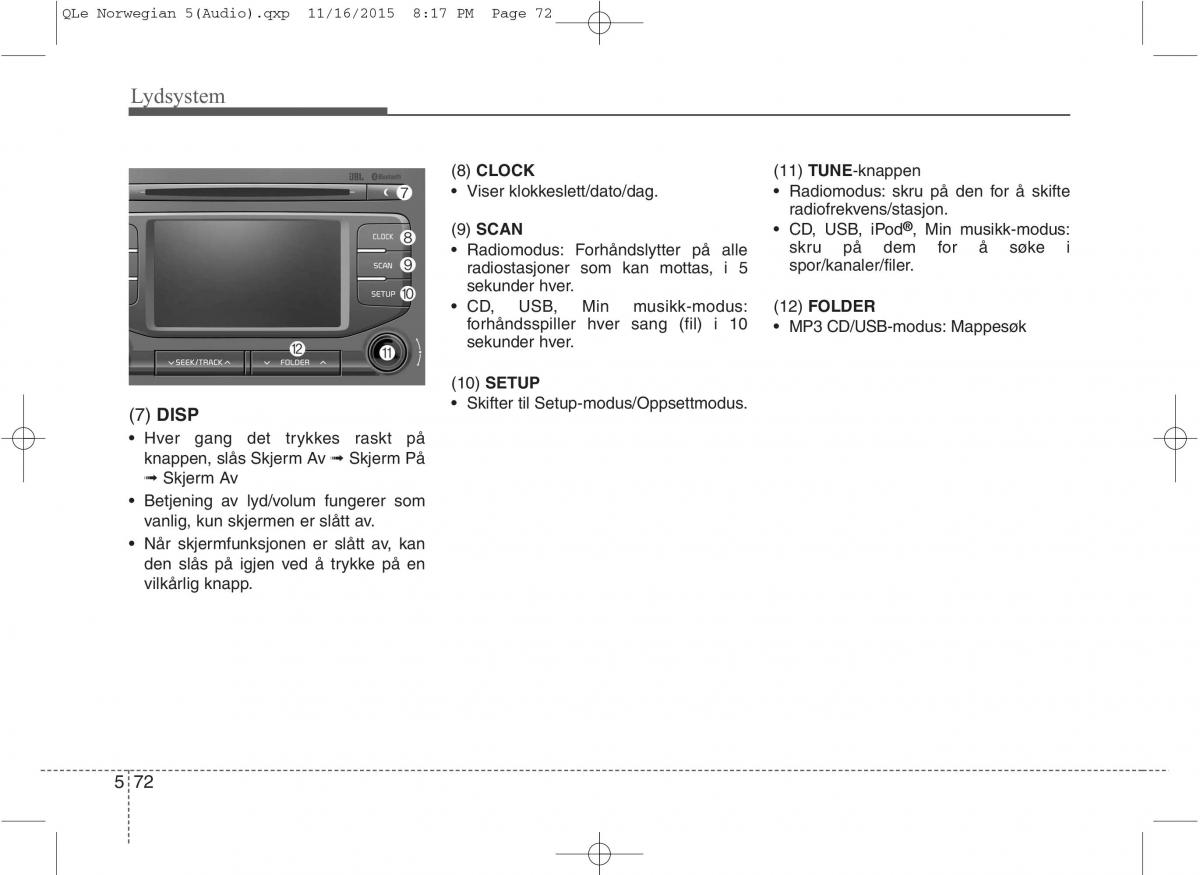 KIA Sportage IV bruksanvisningen / page 347