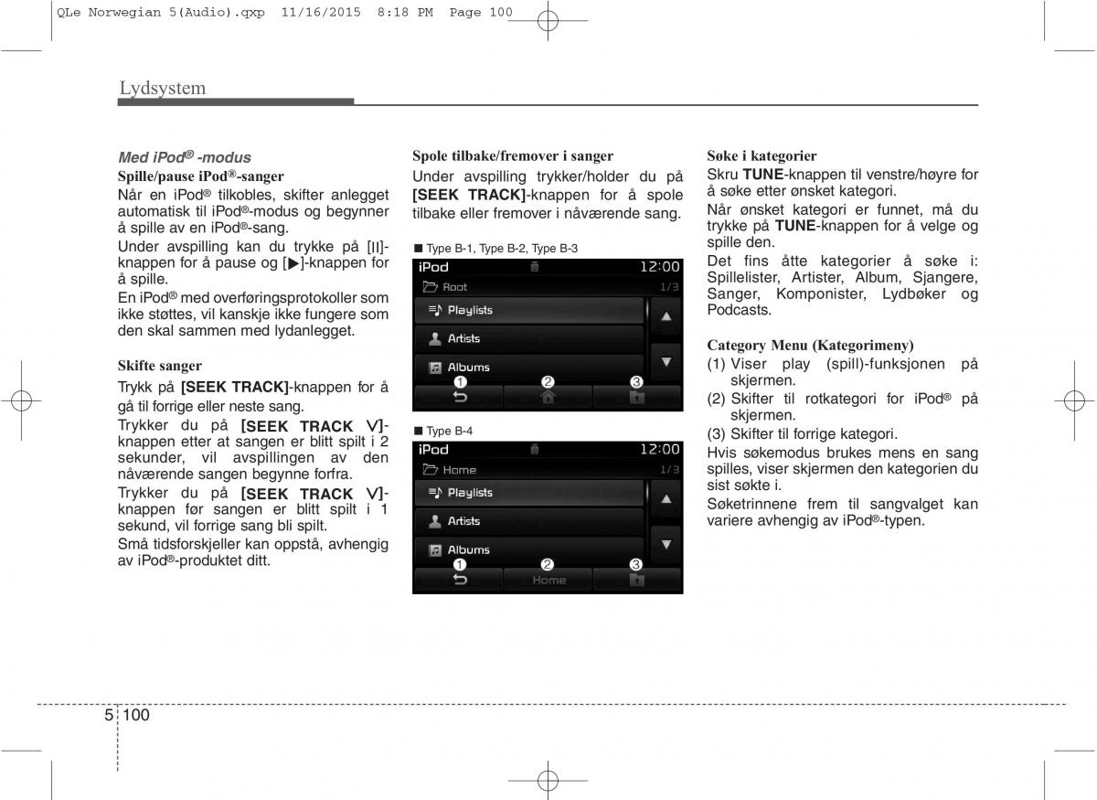 KIA Sportage IV bruksanvisningen / page 375