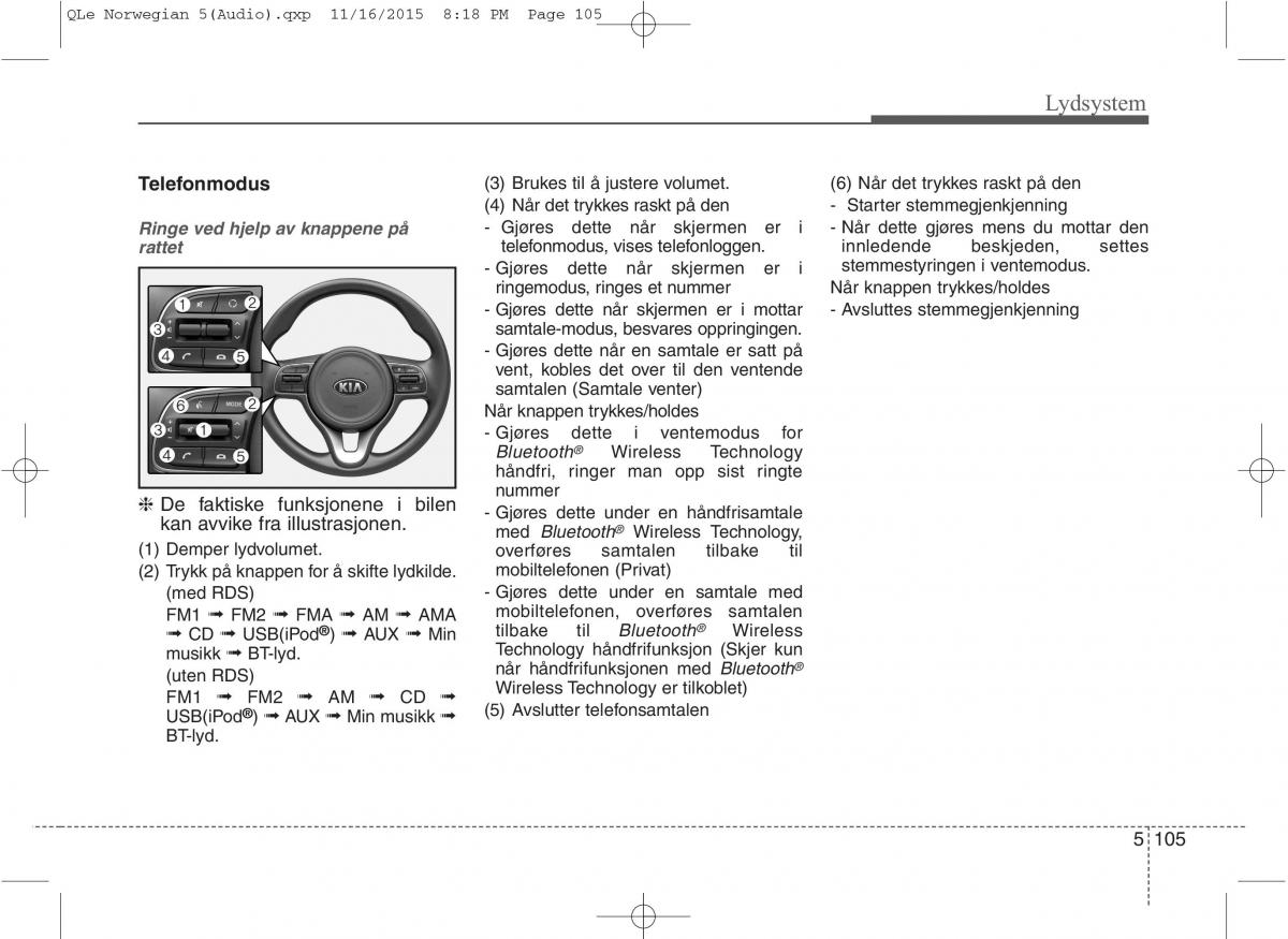 KIA Sportage IV bruksanvisningen / page 380