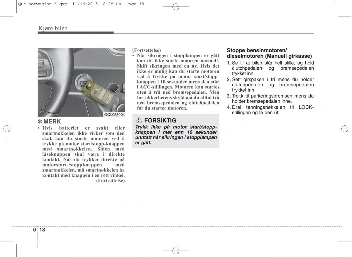 KIA Sportage IV bruksanvisningen / page 445