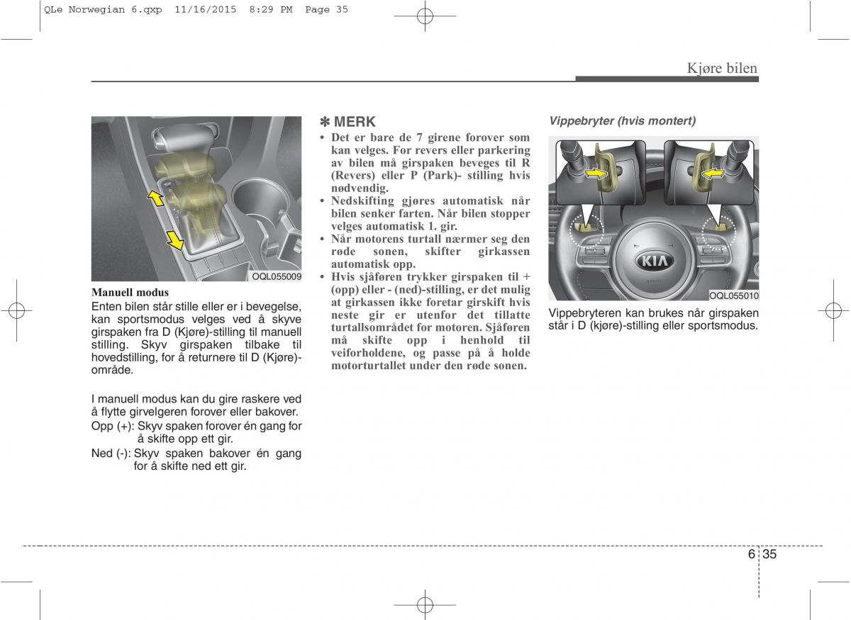 KIA Sportage IV bruksanvisningen / page 462