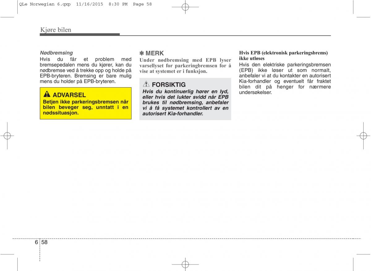 KIA Sportage IV bruksanvisningen / page 485