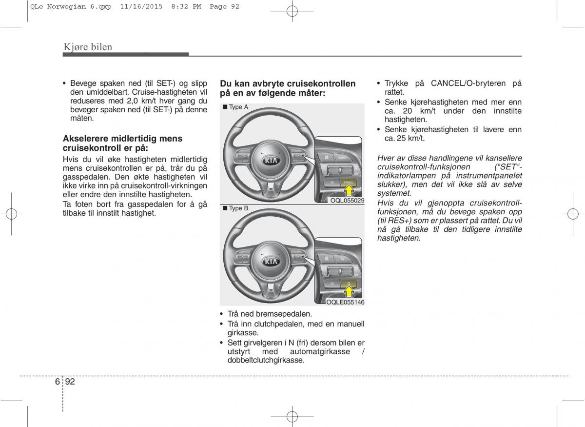 KIA Sportage IV bruksanvisningen / page 519