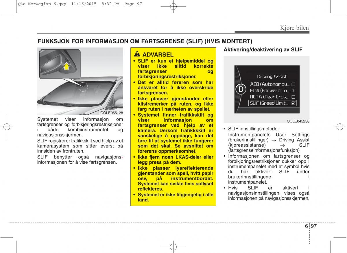 KIA Sportage IV bruksanvisningen / page 524